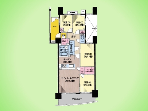 ○間取り図○
