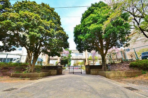 相模原市立上溝中学校　距離約700m