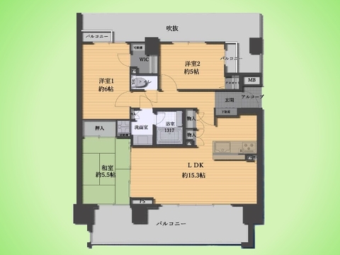 ○間取り図○