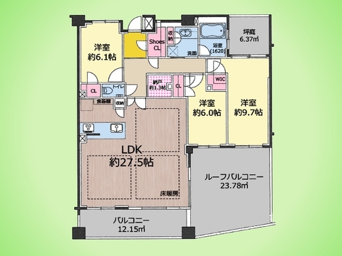 ○間取り図○