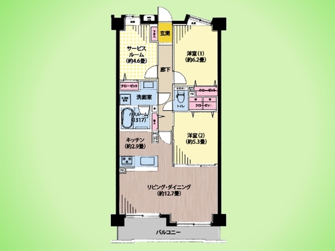 ○間取り図○