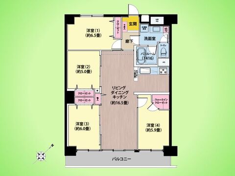 ○間取り図○