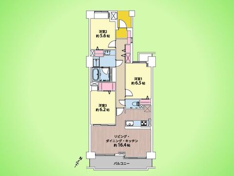 ○間取り図○