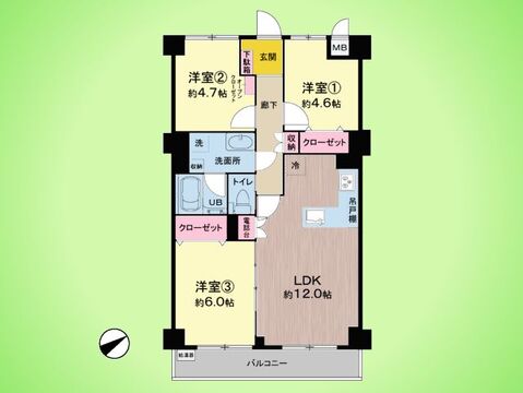 ○間取り図○