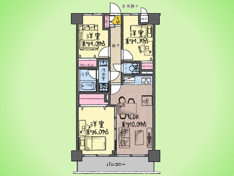 ○間取り図○