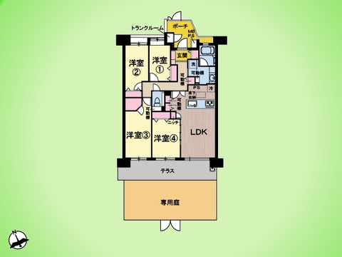 ○間取り図○