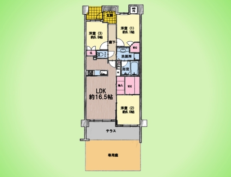 ○間取り図○