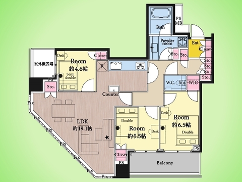 ○間取り図○