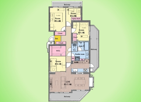 ○間取り図○
