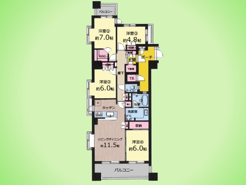 ○間取り図○