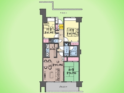○間取り図○