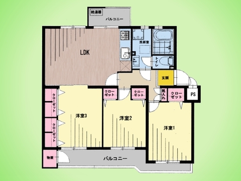 ○間取り図○