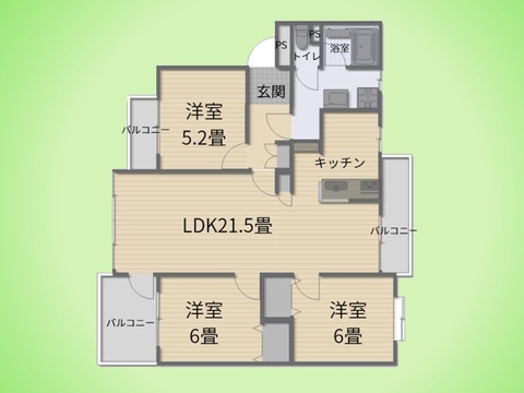 ○間取り図○