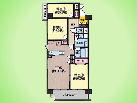○間取り図○