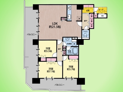 ○間取り図○