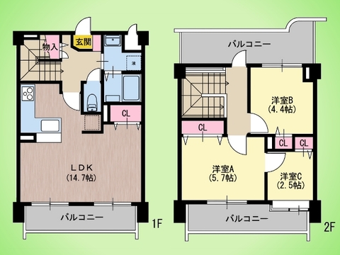 ○間取り図○