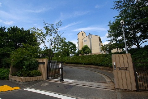 八王子市立上柚木中学校まで約540m