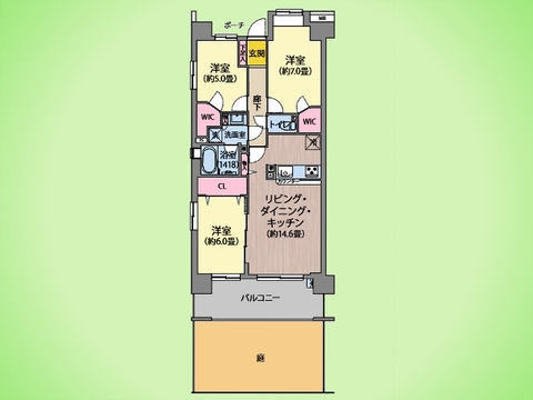 ○間取り図○