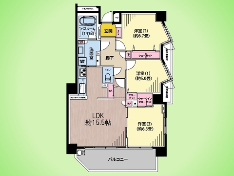 ○間取り図○