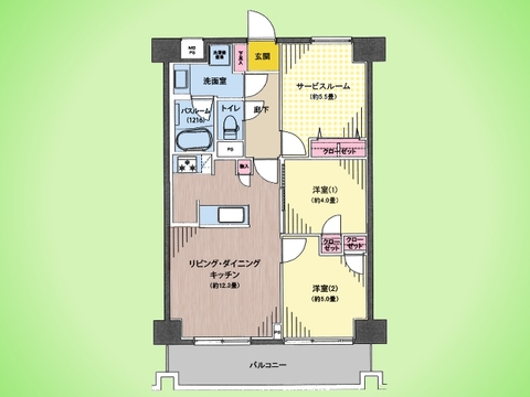 ○間取り図○