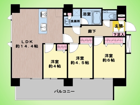 ○間取り図○