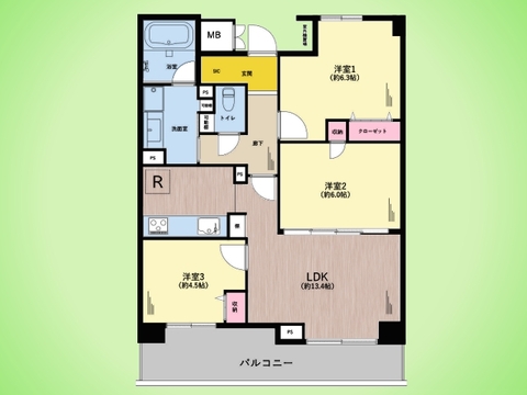 ○間取り図○