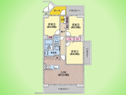 ○間取り図○