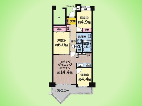 ○間取り図○