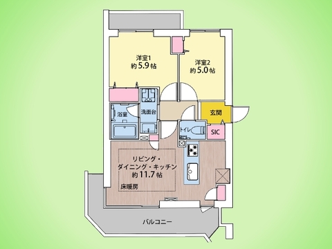 ○間取り図○