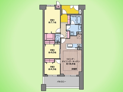 ○間取り図○