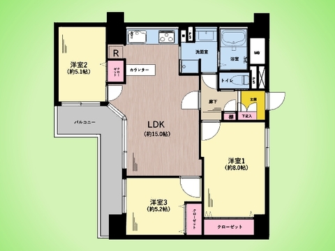 ○間取り図○