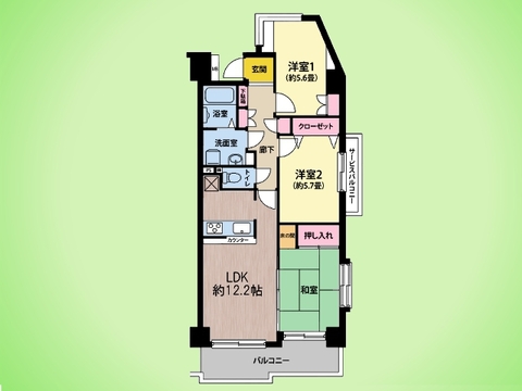 ○間取り図○
