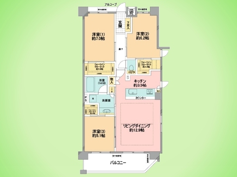 ○間取り図○