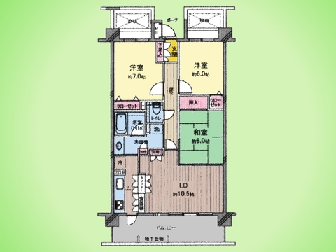 ○間取り図○