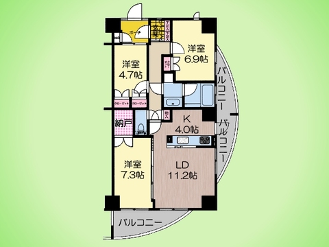 ○間取り図○