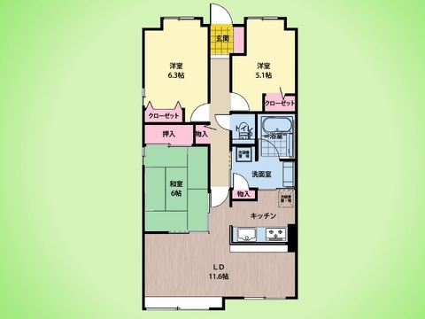 ○間取り図○