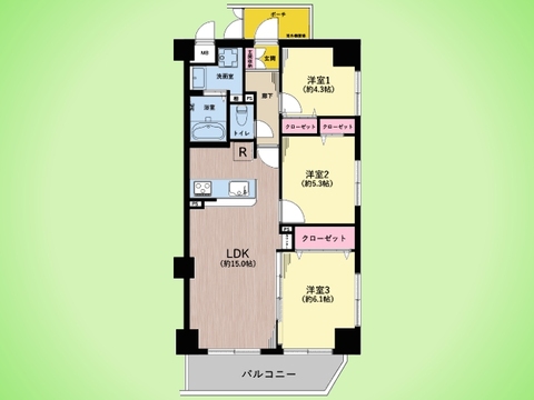 ○間取り図○