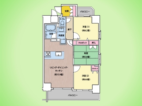 ○間取り図○