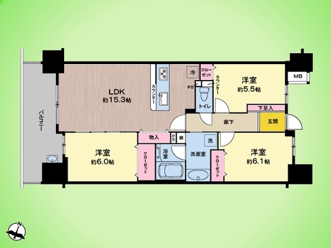 ○間取り図○
