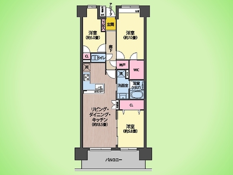 ○間取り図○
