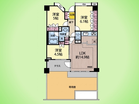 ○間取り図○