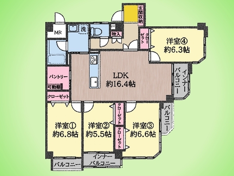 ○間取り図○