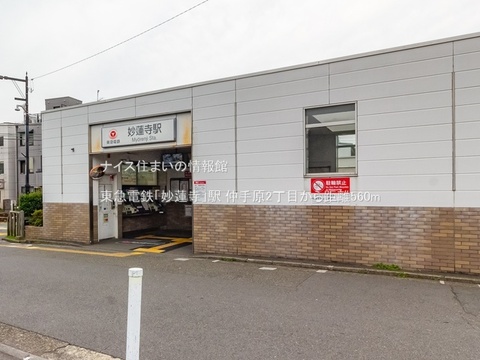 東急電鉄「妙蓮寺」駅(徒歩7分)