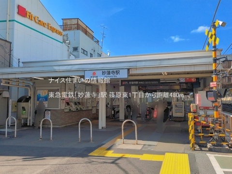 東急電鉄「妙蓮寺」駅(徒歩6分)