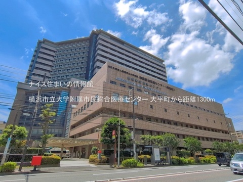 横浜市立大学附属市民総合医療センター(徒歩17分)
