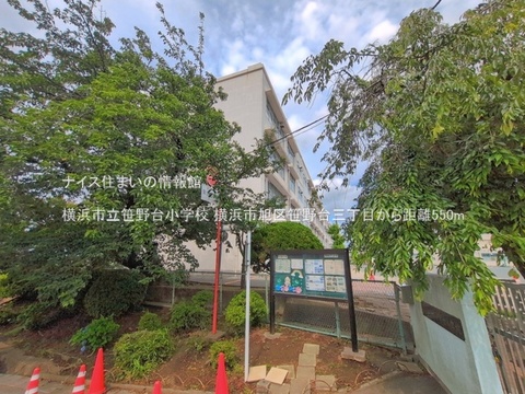 横浜市立笹野台小学校(徒歩7分)