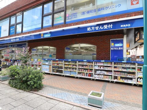 ハックドラッグ綱島西店(徒歩17分)