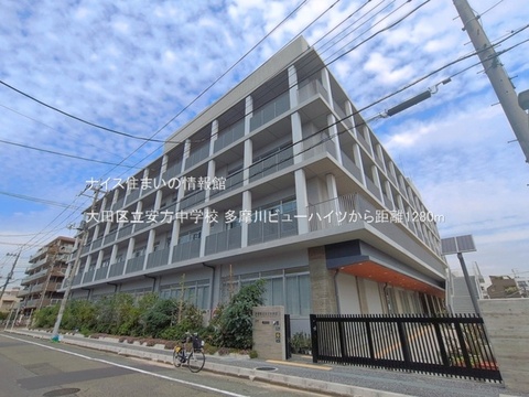 大田区立安方中学校(徒歩16分)