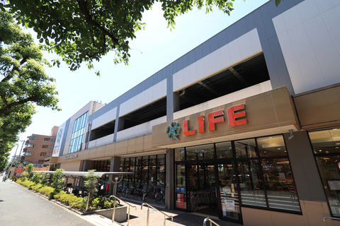 ライフ鶴見下野谷町店(徒歩4分)