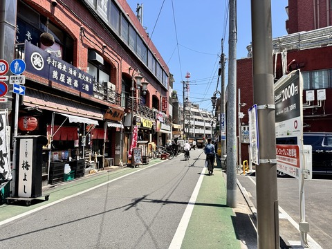 不動前駅通り商店街(徒歩3分)